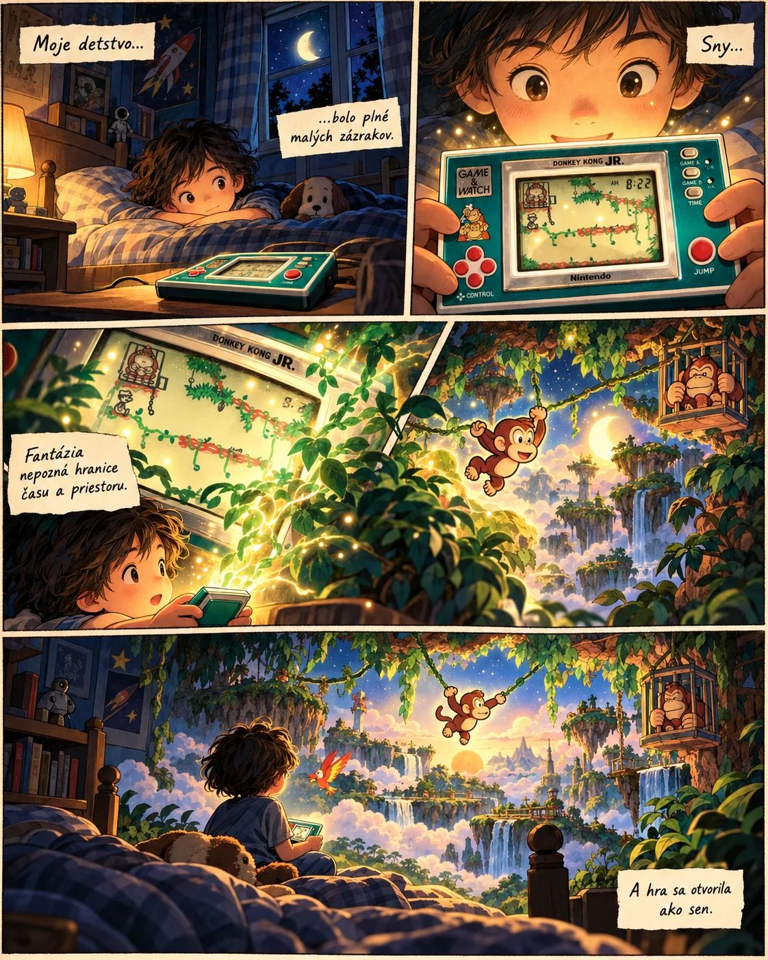 Malé zázraky; Originálny slovenský ilustrovaný komiks