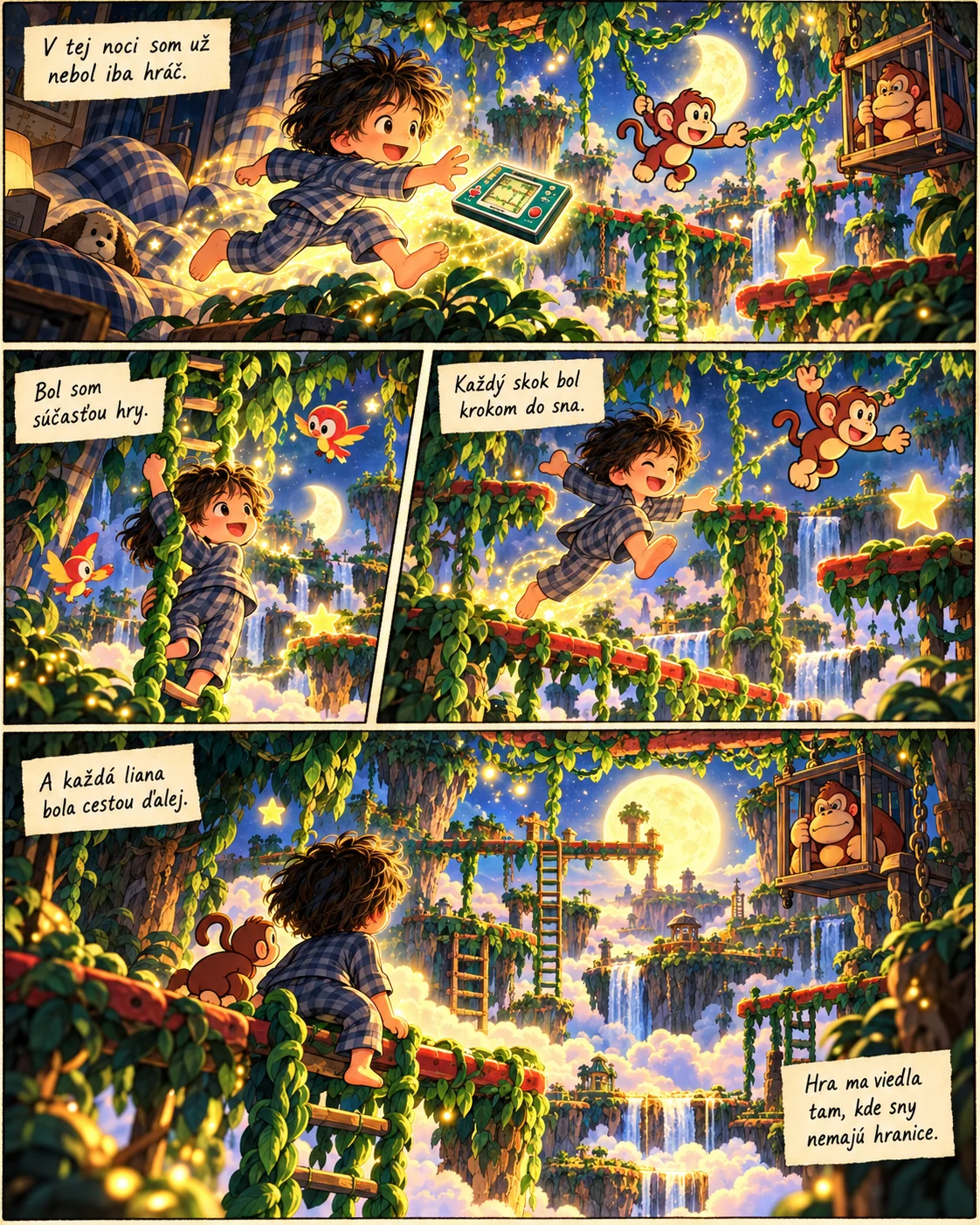 Vstúpiť do hry; Originálny slovenský ilustrovaný komiks