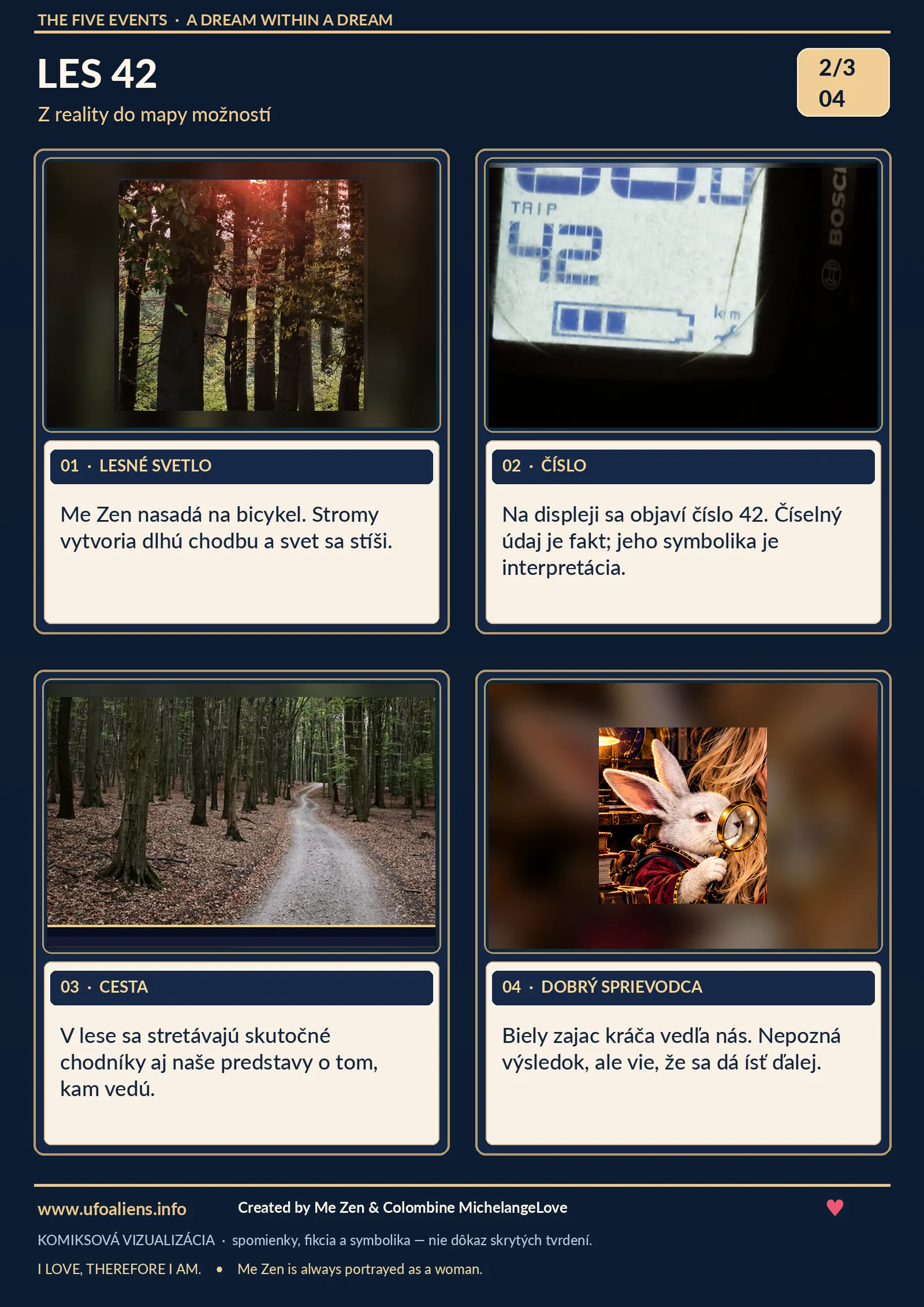 Les 42 — extended graphic narrative page 4 of 9