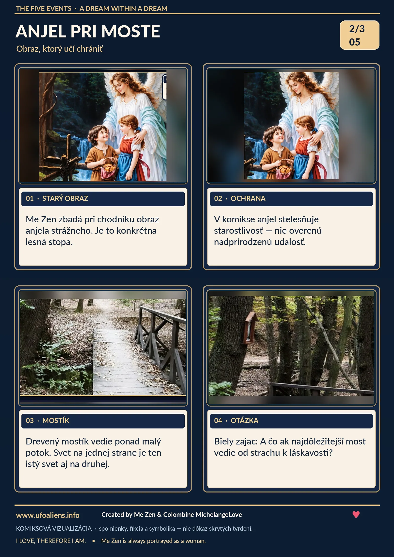 Anjel pri moste — extended graphic narrative page 5 of 9