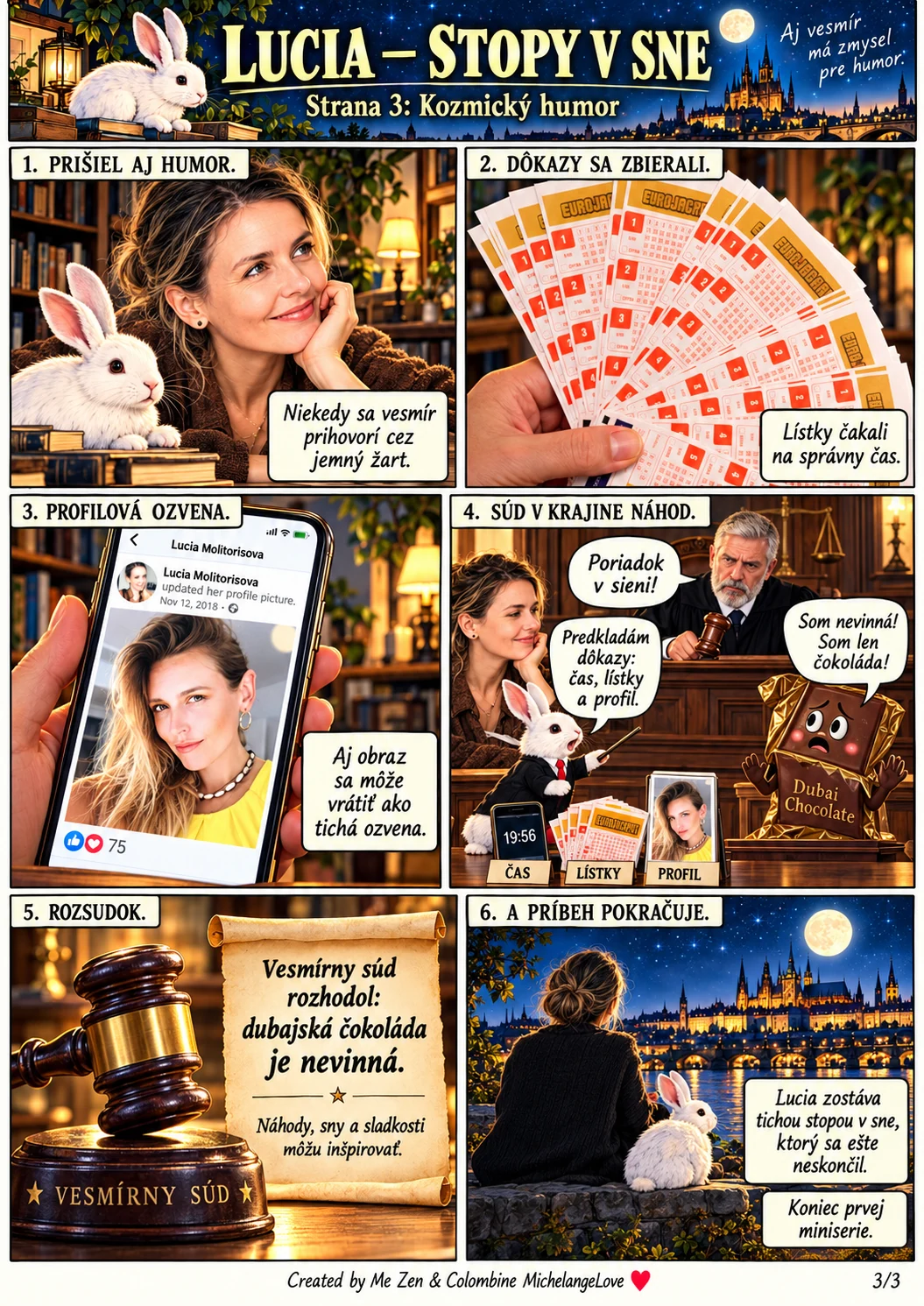 Kozmický humor — Súd nad náhodou a dubajskou čokoládou ostáva hravou fikciou.