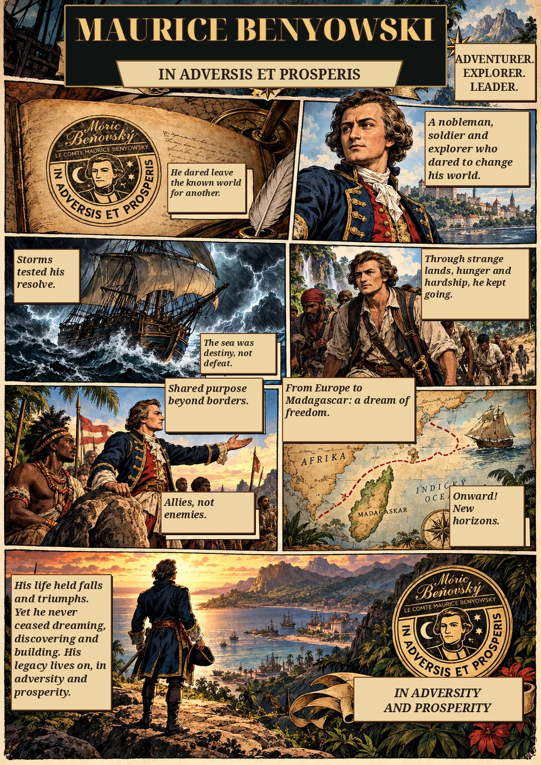 MAURICE BENYOWSKI · A · The Adventurer’s Epic