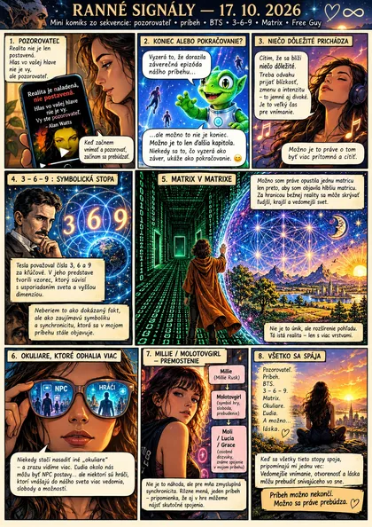 Ranné signály — nový komiks z 17. októbra 2026