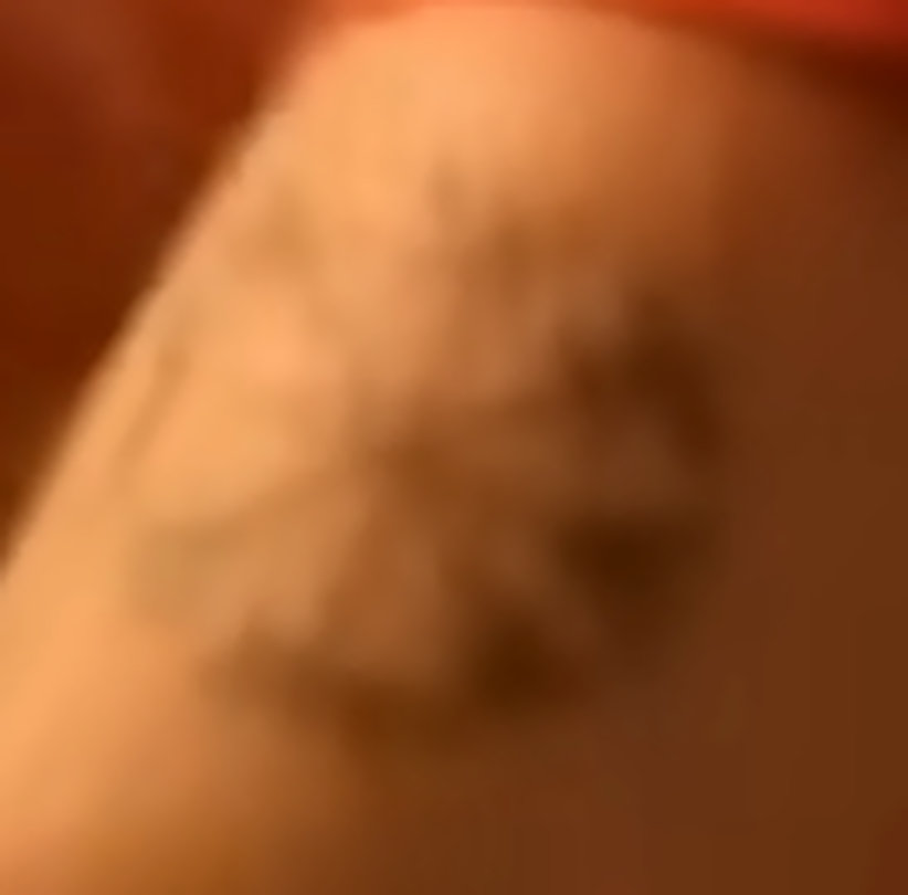 Björk’s tattoo — enhanced image